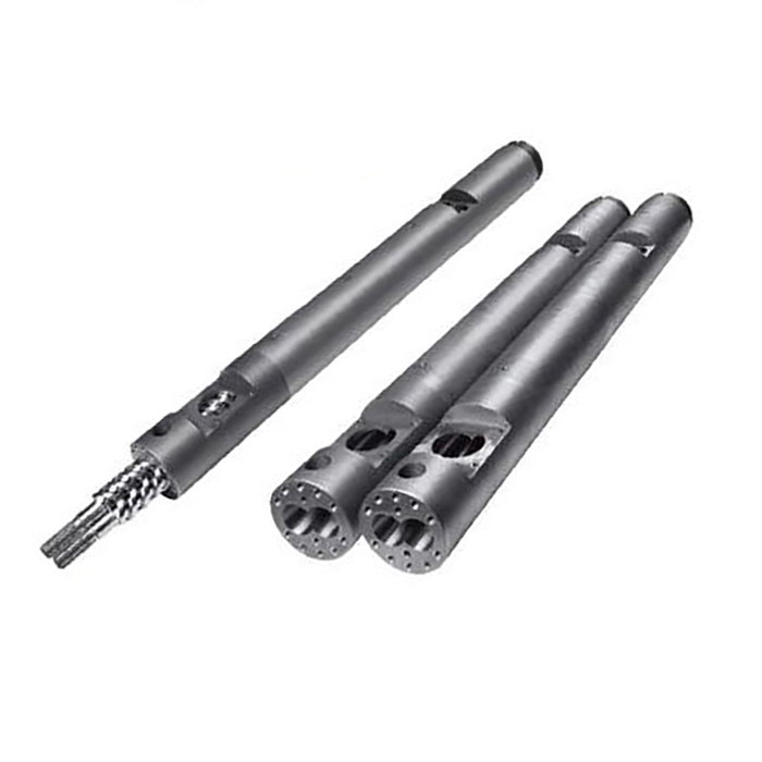 平行双螺杆机筒